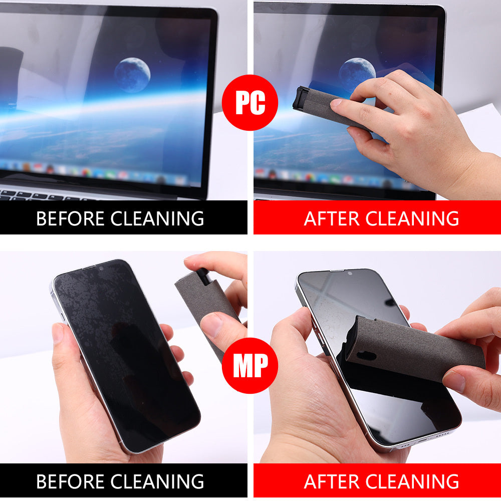 Portable Mobile Phone and Computer Screen Cleaner Set