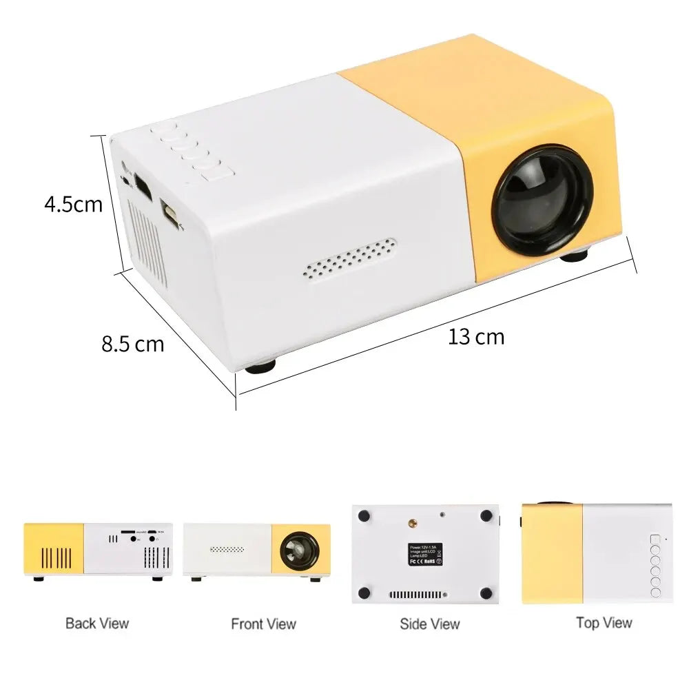 YG300 Mini LED Projector