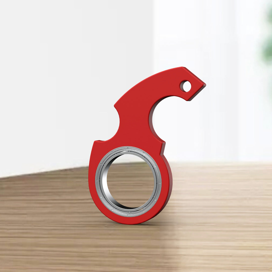 Creative Fidget Spinner Keychain and Bottle Opener Toy